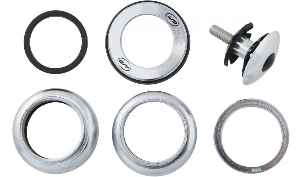 CT Steuersatz AHS-20 1 1/8" Stahl Silber