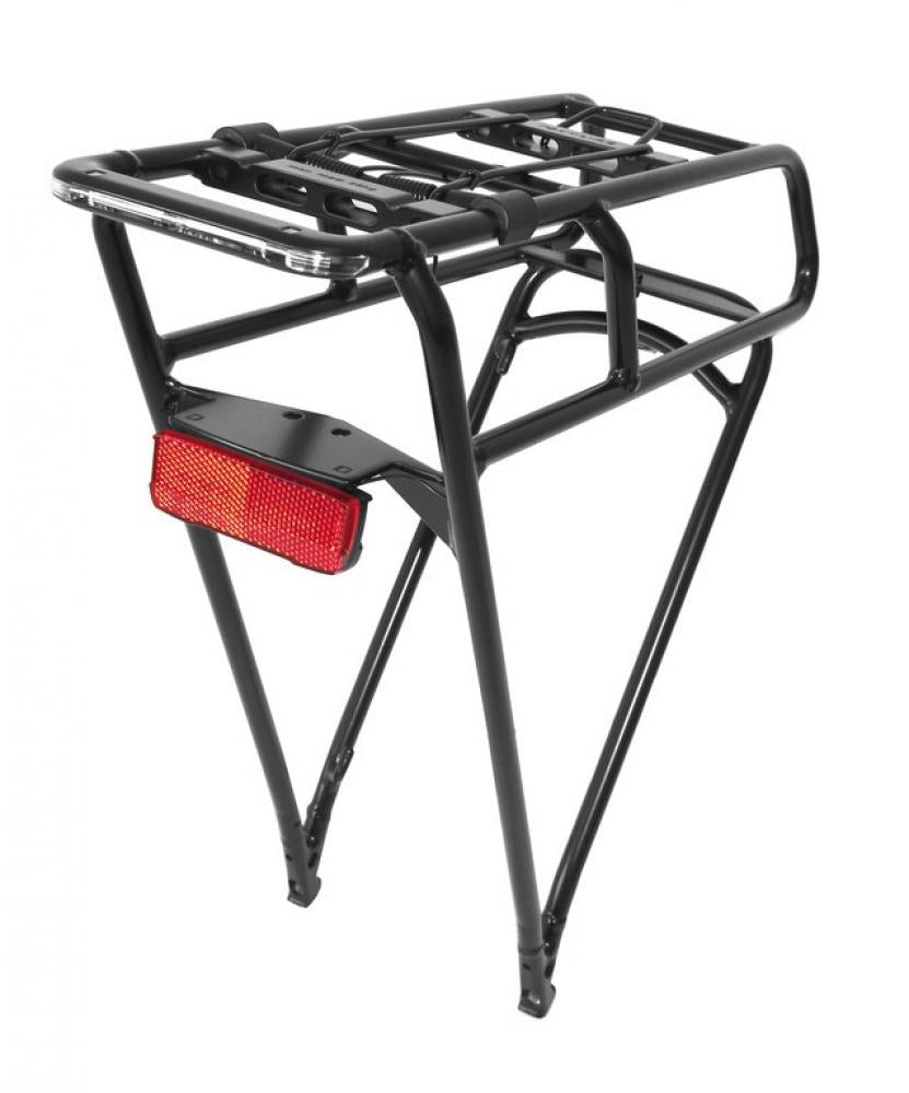 Racktime Gepäckträger 28\" Sinus Racktime BOSCH schwarz,m. Integralfuß, f.Gepäcktr. Akku