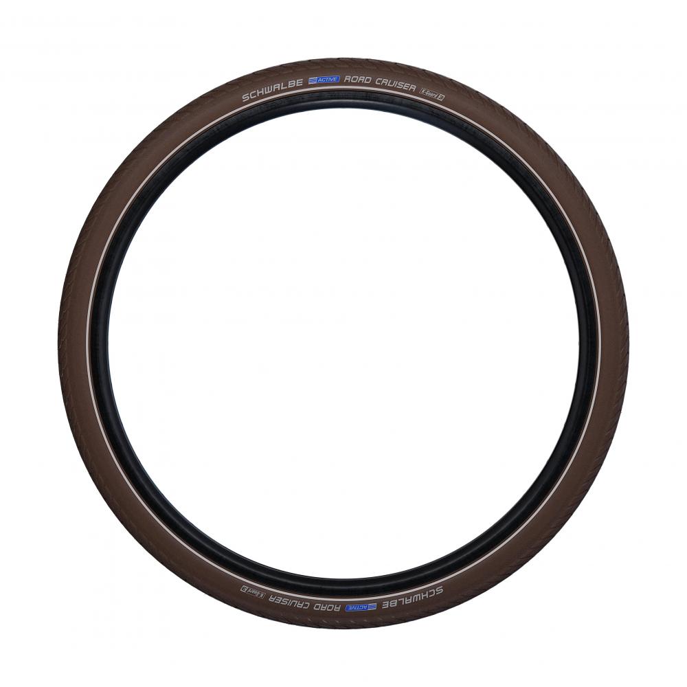Brauner Schwalbe ROAD CRUISER Fahrradreifen 28x1.60 (700x40C) Active Line mit K-Guard.