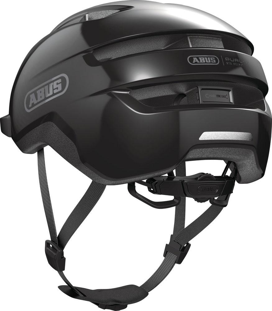 ABUS Rennradhelm Purl-Y Unisex, Größe M 54-58 cm, schwarz, aerodynamisch, leicht, optimale Belüftung, robust, verstellbar, ideal für Training und Touren