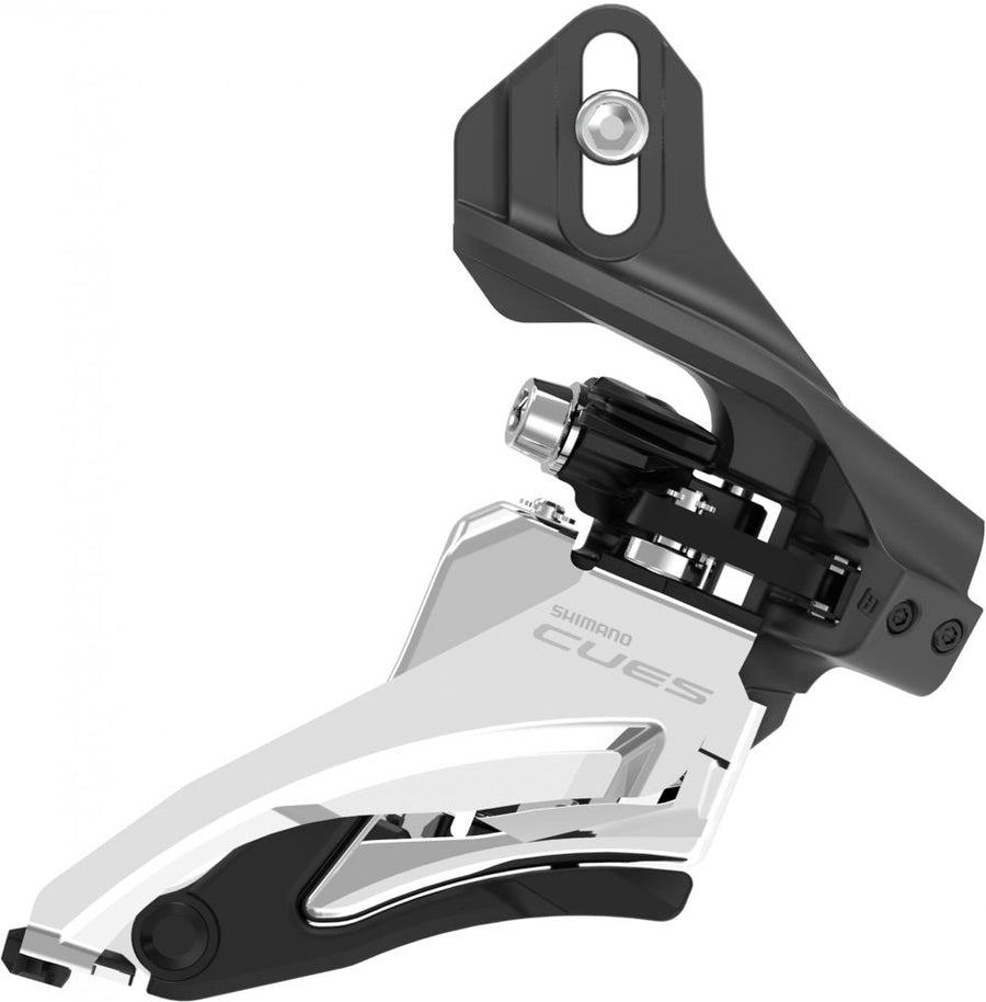SHIMANO CUES Umwerfer 10/11-fach Direktmontage SideSwing 36/40Z für präzise Frontschaltperformance.