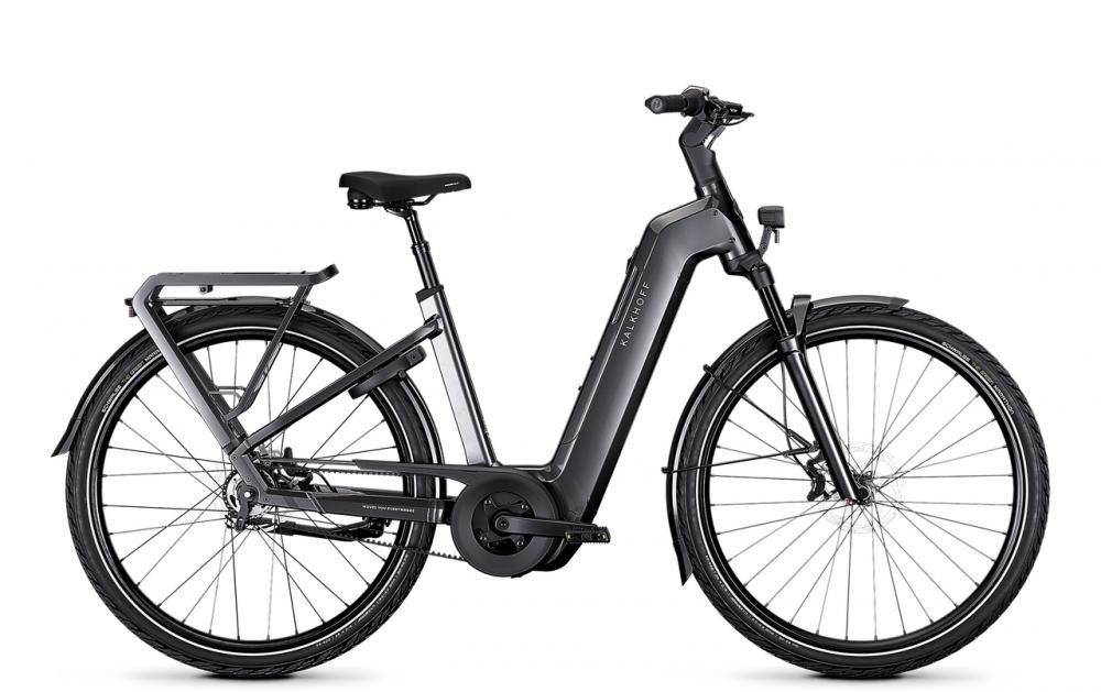 Kalkhoff IMAGE 5+ MOVE 29in Wave S diamondblack glossy - komfortables City-E-Bike mit 800 Wh