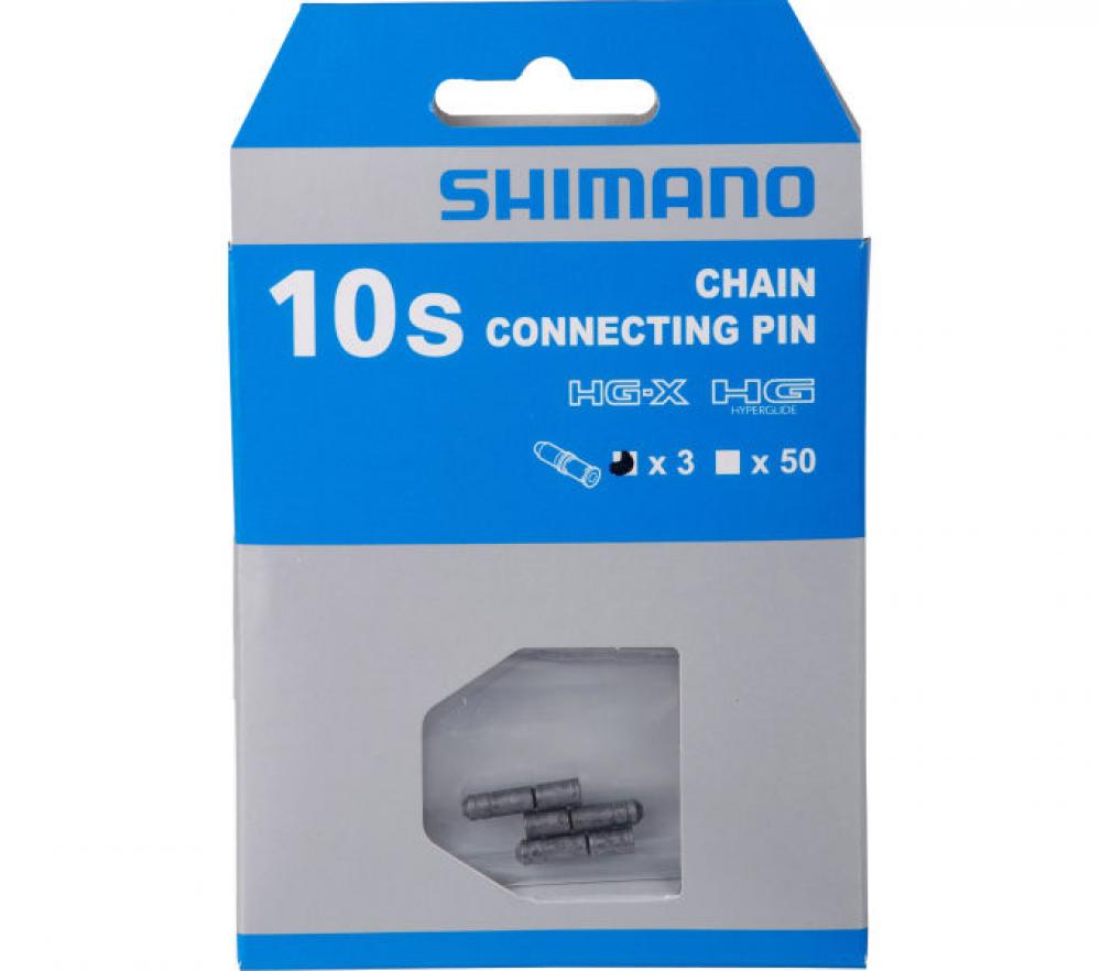 SHIMANO 3 Stück Kettennietstift 10-fach Kettennietstift - Ersatzstifte für 10-fach Antriebe