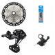 Shimano Antriebsset Kassette DEORE XT CS-M8100 schwarz - präzise 12-fach Performance