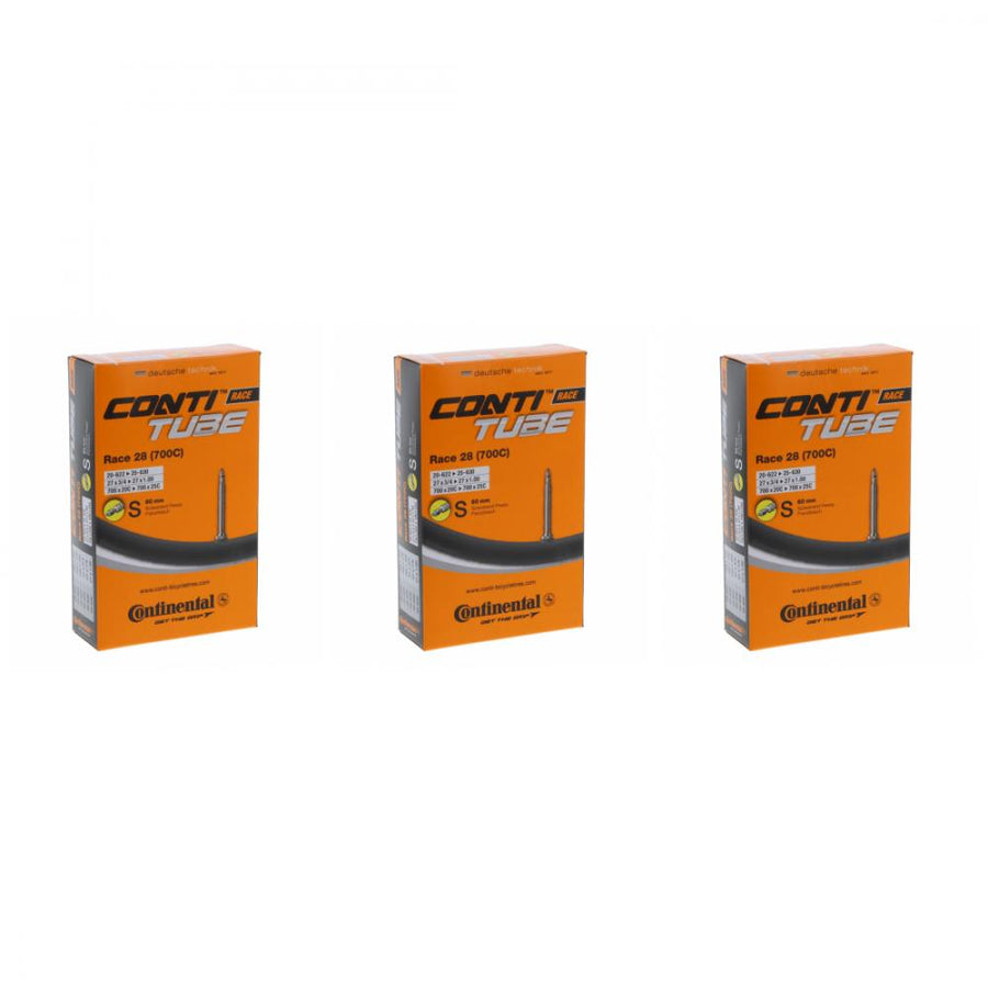 Continental 3x Fahrradschlauch Conti Race 28 (700C)