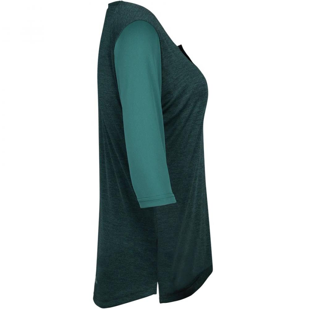 IXS Sports Division iXS Carve X Women Henley 42 Everglade/Solid Everglade - atmungsaktives Trail-Jersey