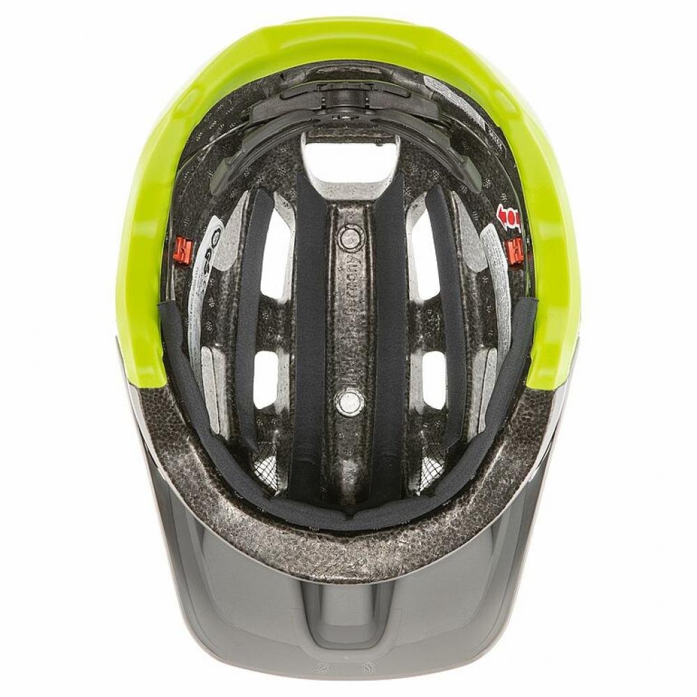 uvex finale 2.0 MTB-Helm 52-57 Zentimeter - Inmould - anatomic 3D IAS - monomatic - rhino-neon yellow matt.