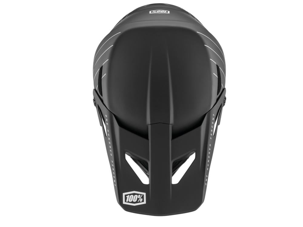 100% Status helmet XL black - leichter Fullface-Helm mit maximalem Schutz