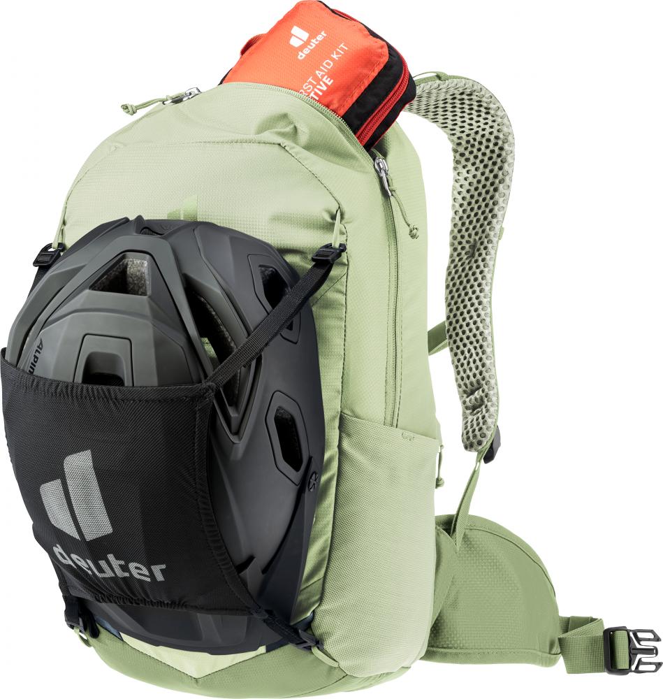 Deuter Bike I 16 Fahrradrucksack - 16 Liter, 700 g, mineral/grove - Unisex Radtouren-Rucksack