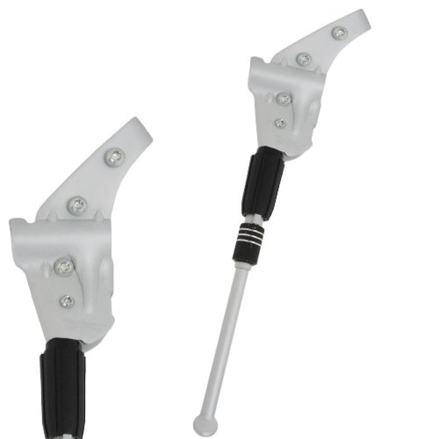 Messingschlager Hinterbauständer Trans-X 24 bis 29 Zoll silber 430758