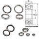 Quaxar Industrielager 0699 9 x 20 x 6 mm