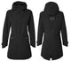 Basil Regenparka Mosse Women Jet Black M - Bekleidung