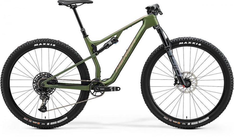 Merida NINETY-SIX 6000 III2 L grün/grün - leichtes Race-Fully für anspruchsvolle Trails