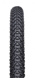 Ritchey Comp Shield Drahtreifen 27.5x2.10, schwarzer MTB-Reifen mit markantem Profil und R-Logo.