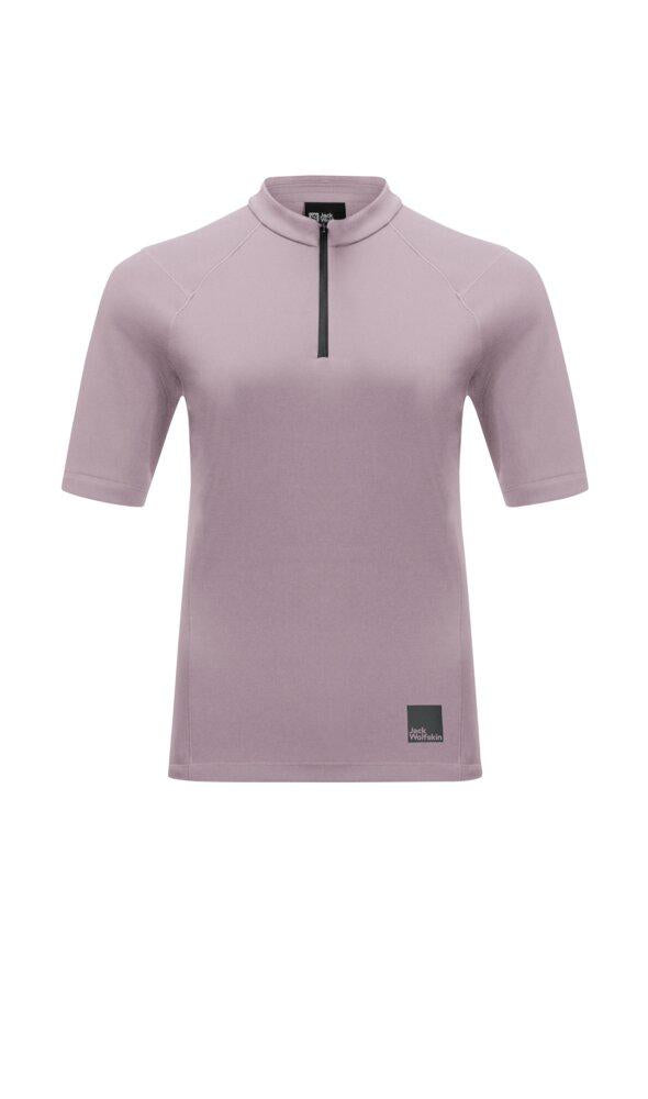 Jack Wolfskin Bike Commute Hz T W Synthetic Fiber T-Shirt Shortsleeve Quail Größe S