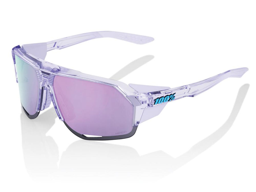 100% Norvik - HiPER Mirror Lens unis Polished Translucent Lavender - High-Performance Radsportbrille