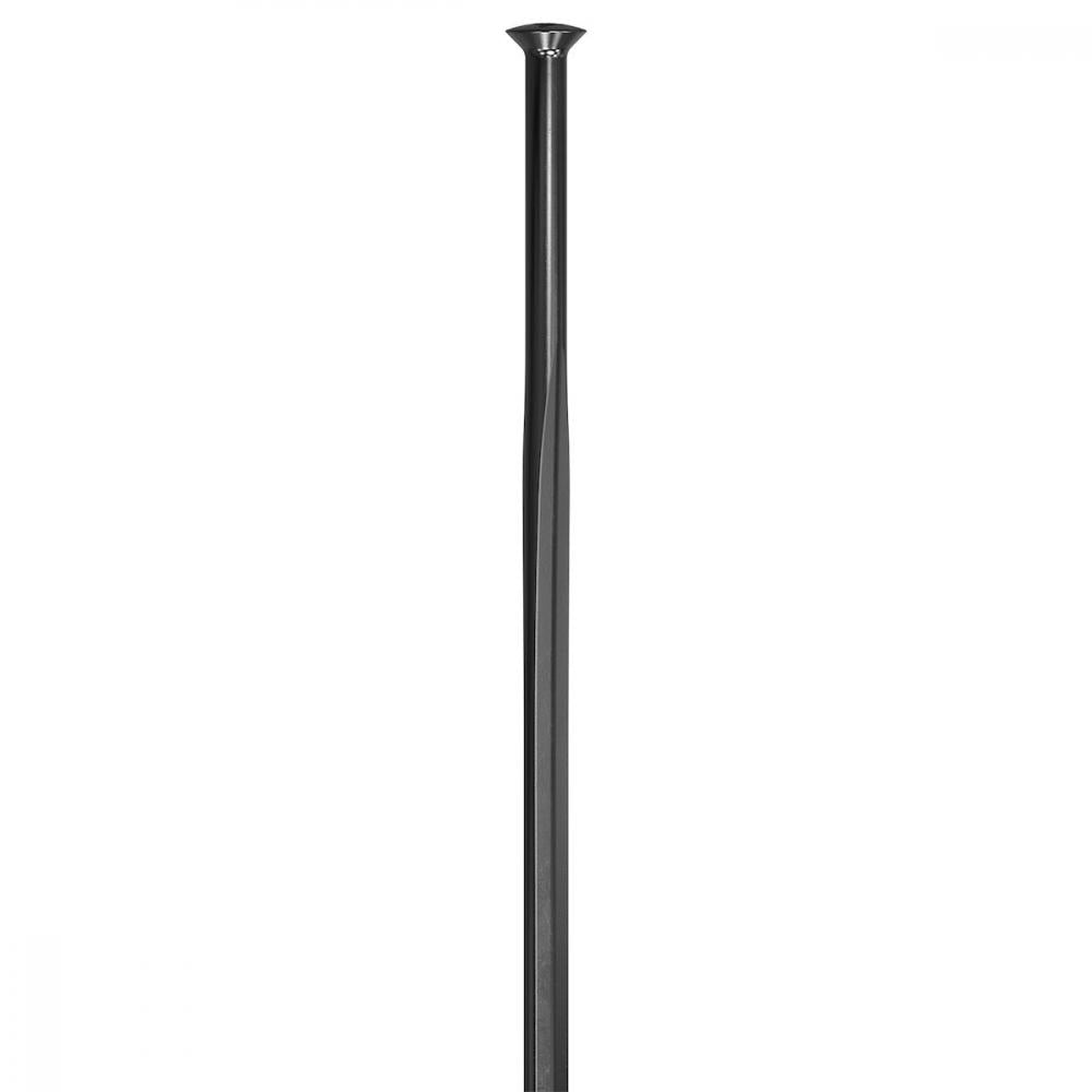 DT Swiss Speiche Aero Comp Straightpull 2.0/2.3/1.2 262 mm schwarz - aerodynamische Hochleistungs-Speiche