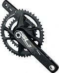 FSA Kurbelgarnitur SL-K Road Modular Supercompact 170 mm Schwarz/grau - leichte Performance-Kurbel
