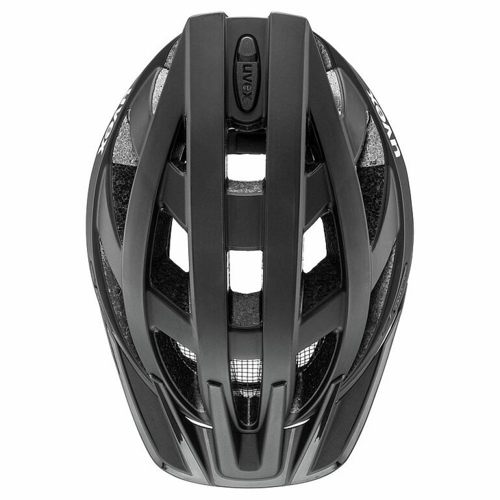 Uvex i-vo cc MIPS Fahrradhelm All Black matt 52-57 cm - MIPS, 3D IAS, 24 Belüftungen, LED-ready, Inmould, Fliegennetz