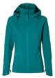 Basil Jacke Skane Damen Regenjacke teal green XS - wasserdicht & atmungsaktiv (10.000 WP/MVP) - T-Fabric mit DWR-Beschichtung taillierter Schnitt reflektierend & helmtauglich