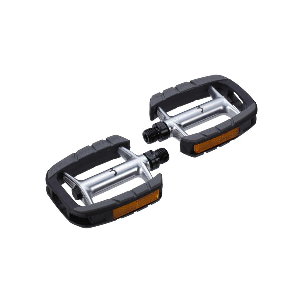 BBB Cycling BBB Pedale trekking ComfortLight schwarz [Universalgröße] schwarz - komfortables Trekking-Pedal mit viel Grip