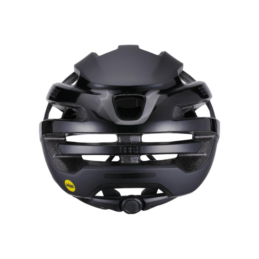 BBB Cycling Helm Maestro MIPS S matt schwarz - leichter Rennradhelm mit maximalem Schutz