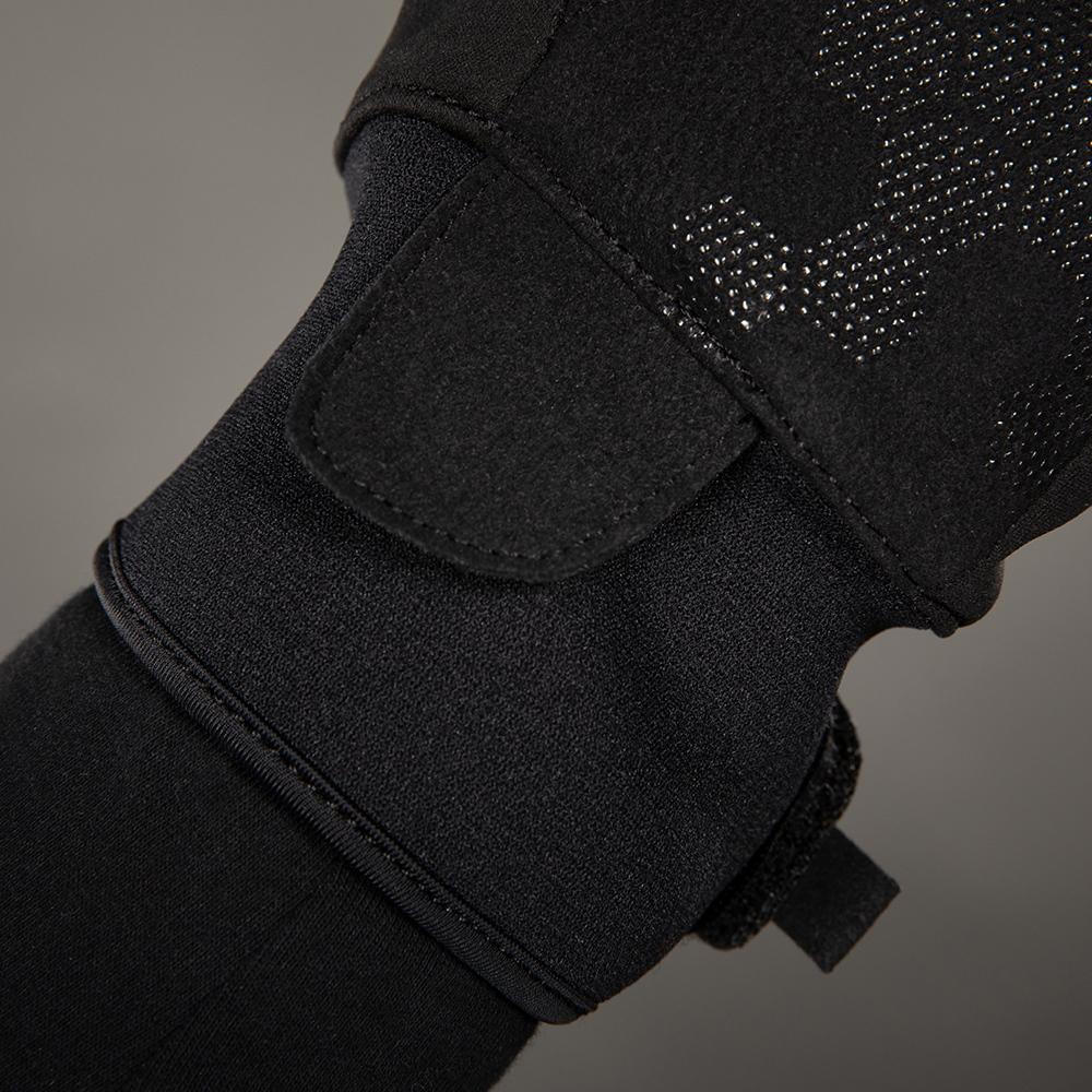 Chiba Classic Winter Vollfingerhandschuh Schwarz Gr. XL - unisex, winddicht, Thinsulate-Futter, Klettverschluss & Touchfunktion