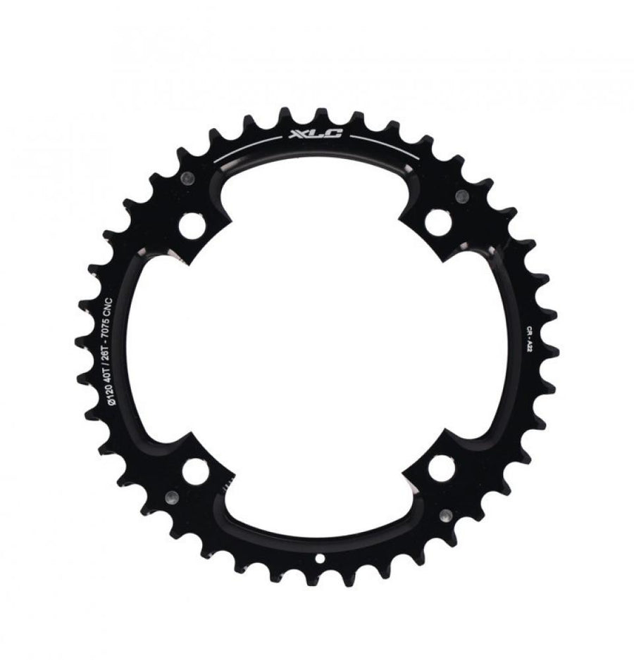 XLC Kettenblatt CR-A22 Sram 2x10 speed Ø120mm 40 Zähne