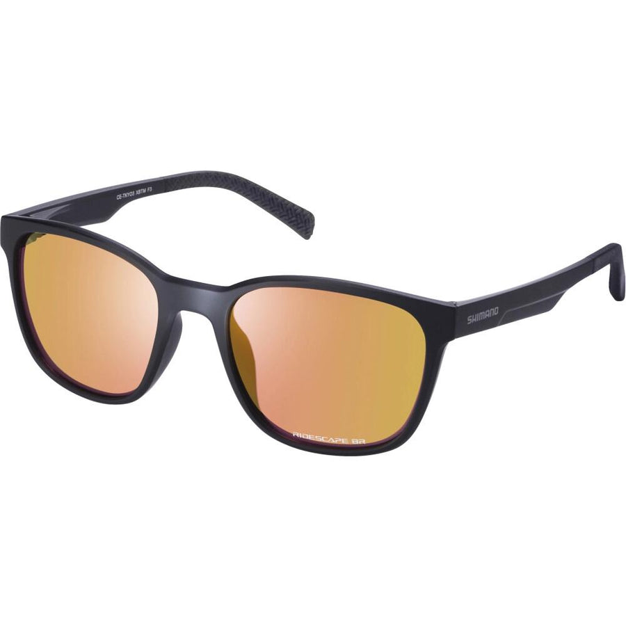 SHIMANO BRILLE PULSAR RIDESCAPE BR MATTE Größe M MATT - klare Sicht für urbanes Raßahren