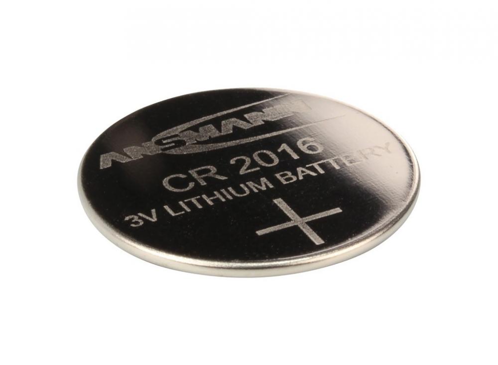 Ansmann Lithium Batterie Knopfzelle CR2016 3 V 85 mAh