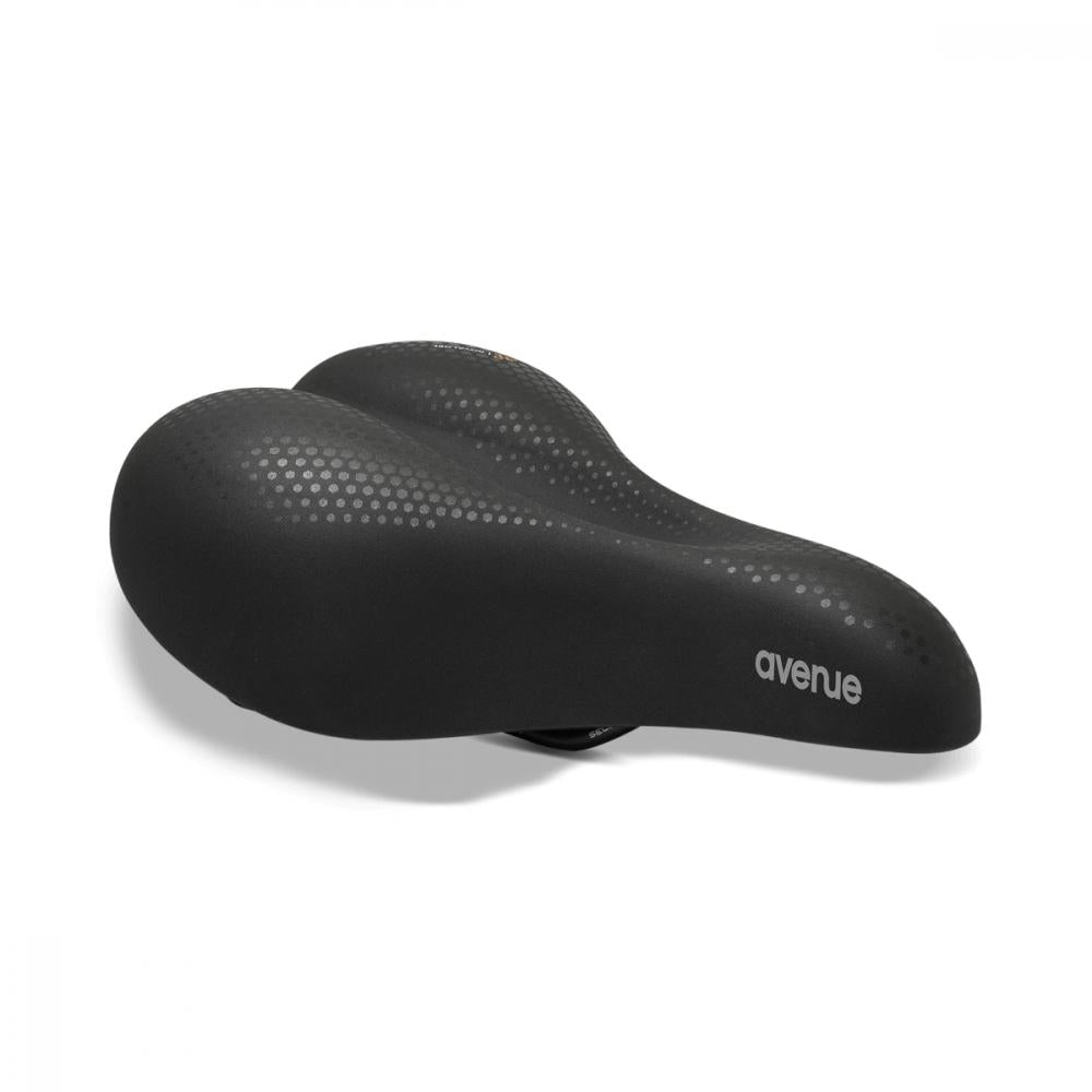 Selle Royal Avenue Moderate Unisex Fahrradsattel, schwarz, komfortabler City-Sattel mit Royalgel-Polsterung.