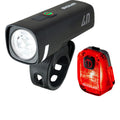 Sigma Licht Akku-Beleuchtungsset AURA 40 & HIRO 10 USB-C - 40 Lux Frontlicht Schwarz