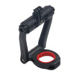 Additive Gerätehalter Spacer Two schwarz für 25,4mm Standardvorbau mit Actioncam-Halterung.