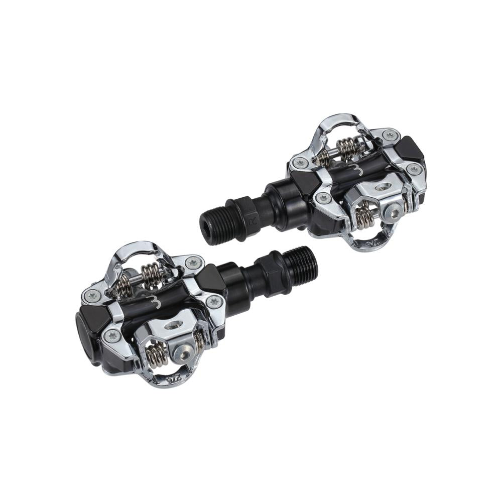 BBB Cycling BBB pedale clipless TouchMount 50 schwarz - präzise SPD-kompatible MTB-Pedale