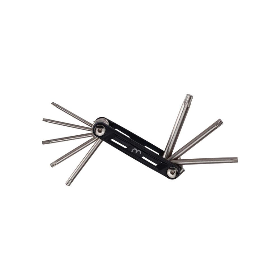 BBB Cycling BBB Werkzeugkit Torx Fold kompakt schwarz/silber schwarz - zuverlässiges Minitool für unterwegs