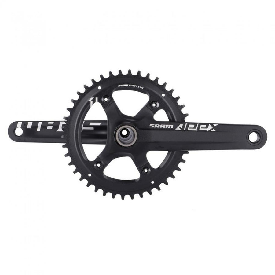 SRAM Kurbelsatz Apex 1 165 mm 1x11 Road - zuverlässiger Antrieb für Rennrad & Gravel