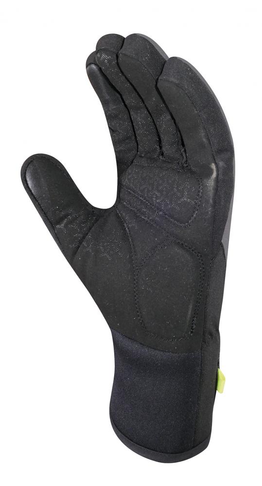 CHIBA Roadmaster Reflex - Winter-Radhandschuhe S, Schwarz reflex/schwarz, winddicht & warm