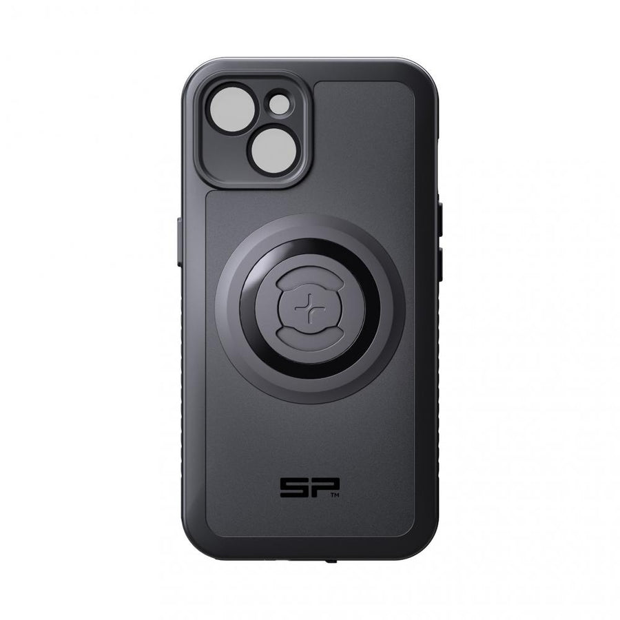 SP Connect SP Phone Case Xtreme für iPhone 14, schwarzes, wasserdichtes Outdoor-Schutzcase mit Halterung.