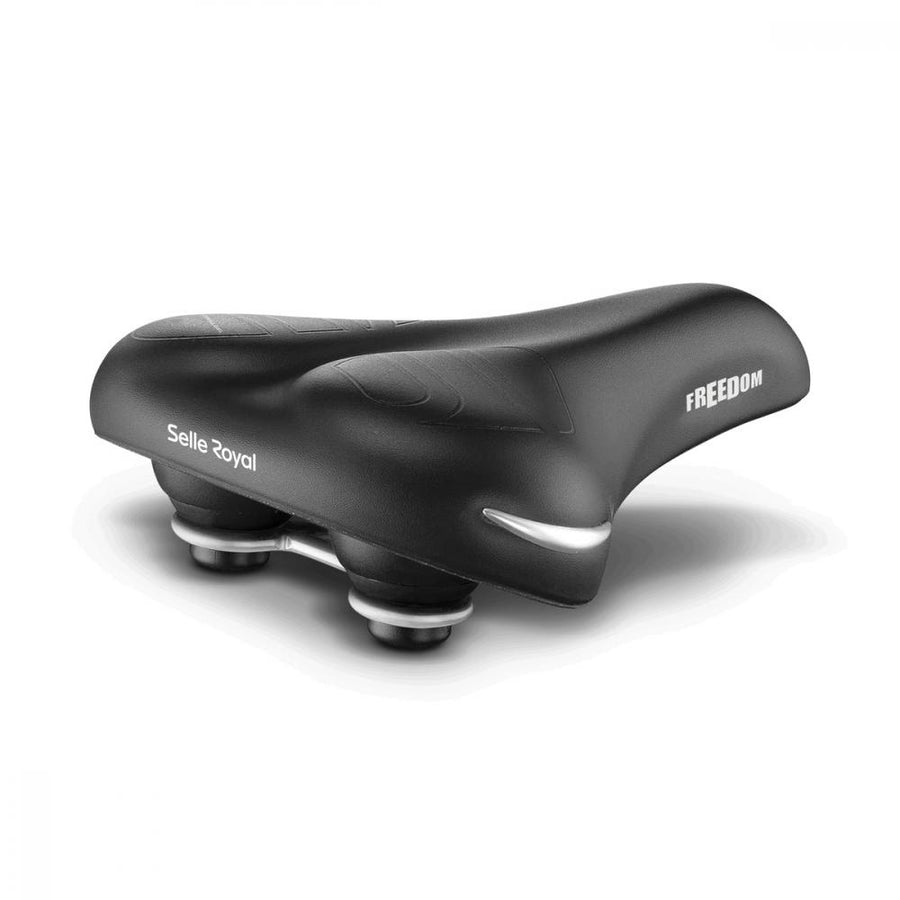 Schwarzer Selle Royal Freedom Strengtex Moderate Unisex Fahrradsattel