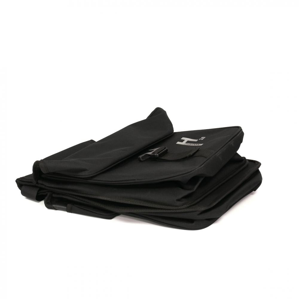 Haberland Doppeltasche 31l Basic L 3.0 schwarz - geräumige Gepäckträgertasche