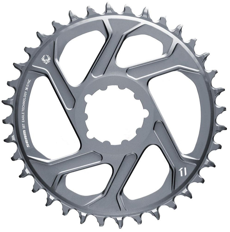 SRAM Kettenblatt X-Sync 2 Eagle 38T 3 mm grau - präziser Antrieb für moderne MTB-Drivetrains