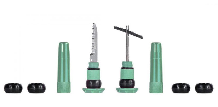 Muc Off Stealth Tubeless Puncture Plugs Türkis - Reparaturset für Tubeless-Reifen