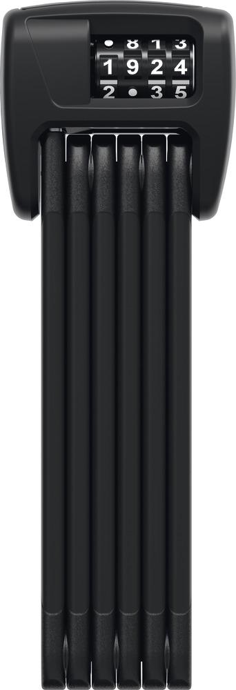 Abus, Schlösser, Faltschlösser, BORDO Combo, 6000C/90 LED BK SH