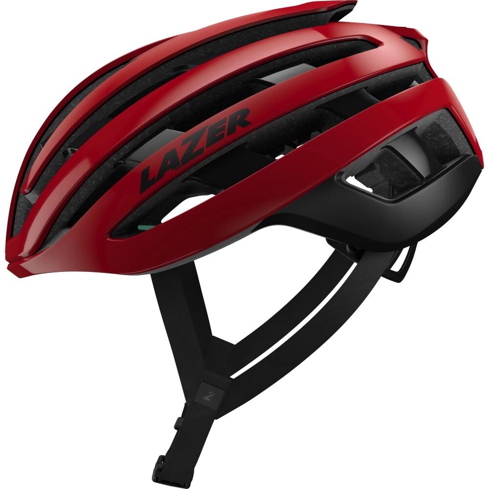 LAZER Helm Z1 KinetiCore Road Metallic Red (M) - leichter Aero-Rennradhelm