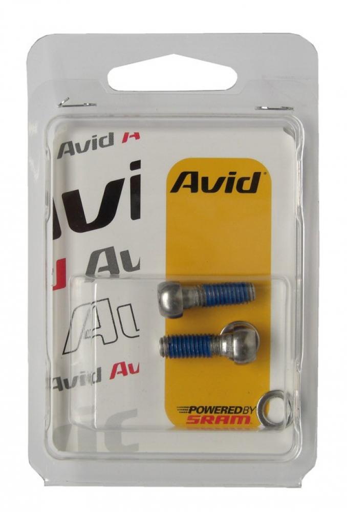 Avid Schrauben für Scheibenbremsadapter Stahl - Edelstahl, 2 Stück, 34 g