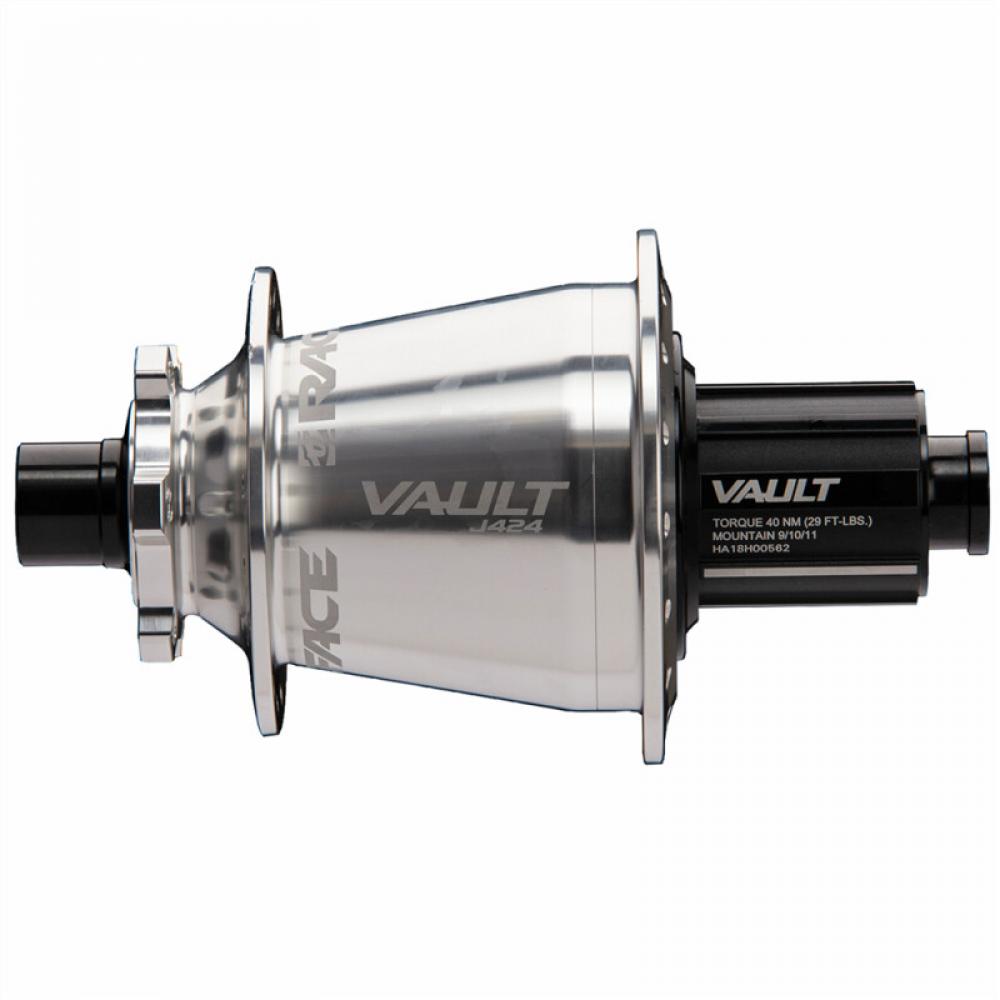 Race Face Vault Nabe, HR, 32 L., 148x12mm, Shimano HG, silber - High-Performance Hinterradnabe