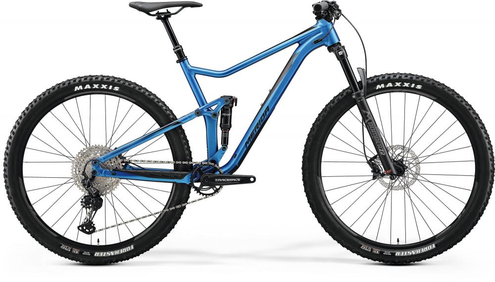 Merida ONE-TWENTY 9.600 HP3 M (17,5) Blau/Schwarz - modernes Fully für anspruchsvolle Trails