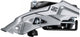 SHIMANO Umwerfer ALTUS FD-M2000 3-fach MTB - Schelle tief Dual-Pull - präzise Frontschalt-Performance - 34.9 mm