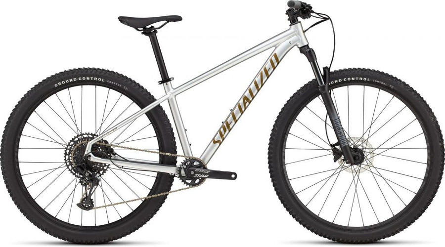Specialized Rockhopper Expert Hardtail MTB 29" Rahmen L - Siltstone/Burnt Gold Metallic - Mountainbike