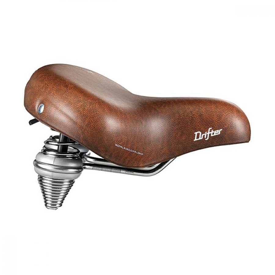 Selle Royal Drifter Small Fahrradsattel braun mit Royalgel und Doppelfederung